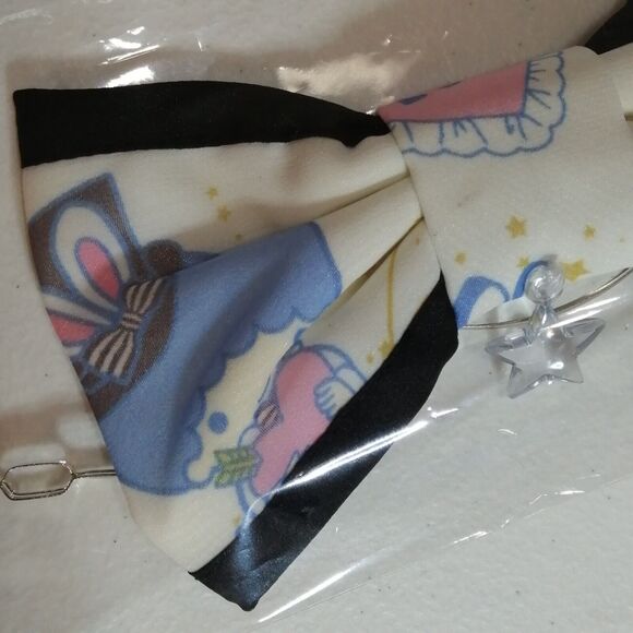 Angelic Pretty Little Twin Stars Cosmetic Bunny Bow Lolita Kawaii Y2K Sanrio AP Angelic Pretty Little Twin Stars Cosmetic Bunny Bow Lolita  main image 3